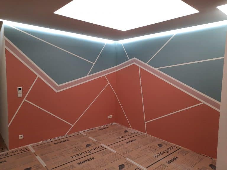 30-08-2020 accent muur